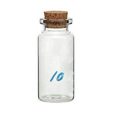 2017 8 Pcs 10 ml Small Cork Bottle Clear Glass Bottle Wishing Bottle Sale