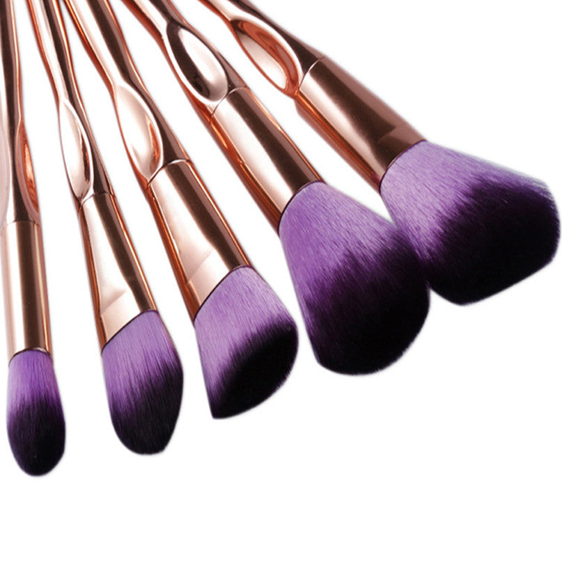 2017 8PCS Make up tools Powder Foundation Eyebrow Eyeliner Eyeshadow Blush Cosmetic Concealer Makeup brushes Pincel maquiagem