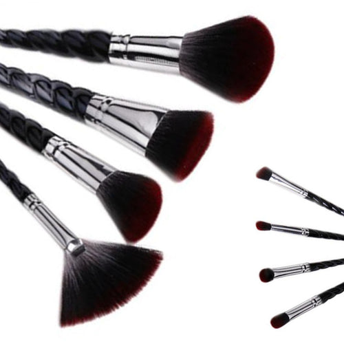 2017 8PCS Professional Makeup brushes Face Cosmetic brushes set Concealer Powder Foundation Eyeshadow Lip brush Pincel maquiagem