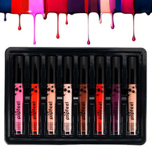 2017 8pcs Liquid Lipstick Sexy Colors Lip Paint Matte Lipstick Waterproof Long Lasting Lip Gloss Lip Kit
