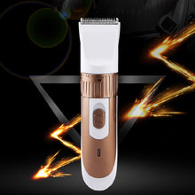 2017 Adult Children Rechargeable Electric Hair Clipper Beard Trimmer Hair Cutting Machine Haircut Styling Tools