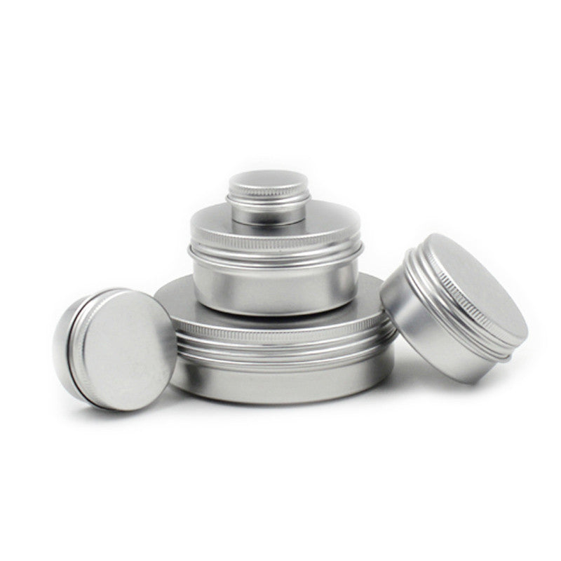 2017 Aluminium 10Pcs New Lip Balm Empty Pots Makeup Cosmetic Cream Jar Pot Bottle Container 88