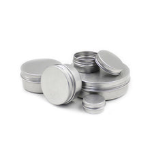 2017 Aluminium 10Pcs New Lip Balm Empty Pots Makeup Cosmetic Cream Jar Pot Bottle Container 88
