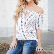 2017 American Apparel sexy off shoulder Cotton Blouse Shirt Short Sleeve Summer Elegant women blouses Tops Camisetas Mujer #23