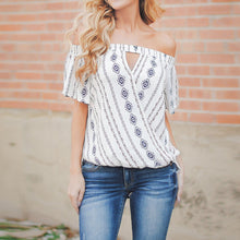 2017 American Apparel sexy off shoulder Cotton Blouse Shirt Short Sleeve Summer Elegant women blouses Tops Camisetas Mujer #23