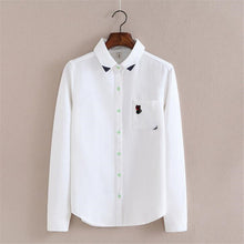 2017 Autumn New Blouse Fashion Casual Female Long Sleeve Print Women Shirt Turn-down Collar Tops With Button 72179