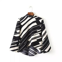 2017 Autumn New Shirt Fashion Full Sleeve Casual Plus Size Female Women Blouse Stand Plus Size Patchwork Zip-up Tops 72089
