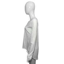 2017 Autumn Spring White Button T-shirts Women O Neck Long Sleeved Women Casual T shirt Tees Tops Female Poleras De Mujer #1207