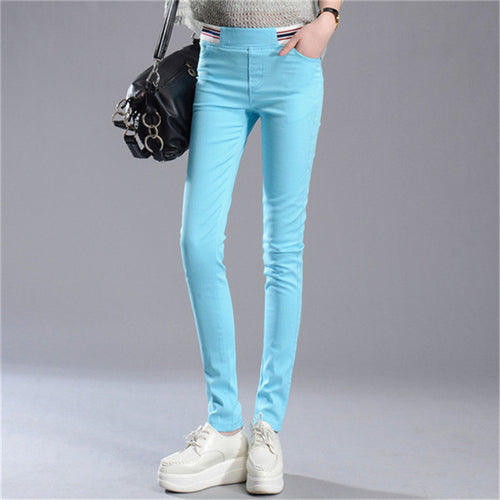2017 Autumn Winter Plus Size Fashion Women Leggings New Ankle Leggings Woman False Thin High Quality Legging 71892