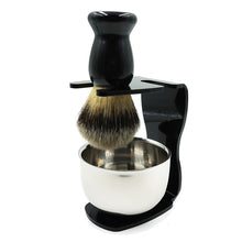 2017 Badger Bristle Shaving Brush + Arcylic Brush Holder + Bowl + Shaving Soap Shaving Set