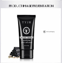 2017 Black Head Acne Treatment Black Mud Deep Cleansing Purifying Peel Off Face Mask Remove Blackhead Remover Facial Mask