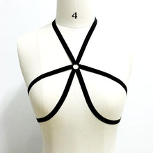 2017 Black Sexy Goth Erotic Lingerie Bra sexy Underbust Bandage Belt Women Party Wear Body Femme #23