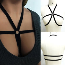 2017 Black Sexy Goth Erotic Lingerie Bra sexy Underbust Bandage Belt Women Party Wear Body Femme #23