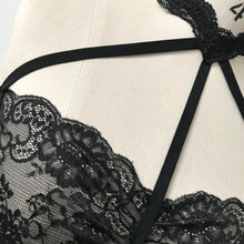 2017 Black Sexy Women Bandage Bustier Crop Top Lace Cropped Feminino Women Strappy Short Tanks Tops Bralette Camis Female #23