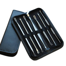 2017 Blackhead Whitehead Facial Acne Spot Pimple Blackhead Remover Extractor Stainless steel Makeup tools Set & Kit Maquiagem