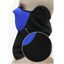 2017 Blue Neoprene Neck Warm Face Mask Veil Sport Bike