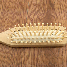 2017 Brush Hair Care Wood Bamboo Hair Vent and Beauty SPA Massager Massage Comb White Color