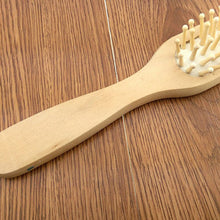 2017 Brush Hair Care Wood Bamboo Hair Vent and Beauty SPA Massager Massage Comb White Color
