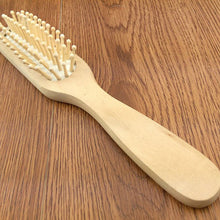 2017 Brush Hair Care Wood Bamboo Hair Vent and Beauty SPA Massager Massage Comb White Color