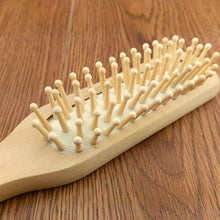 2017 Brush Hair Care Wood Bamboo Hair Vent and Beauty SPA Massager Massage Comb White Color