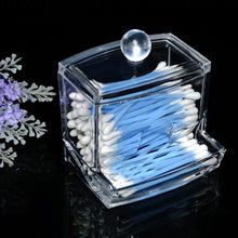 2017 Clear Acrylic Cotton Swab Q-tip Storage Holder Box Cosmetic Makeup Case Organizer 88
