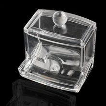 2017 Clear Acrylic Cotton Swab Q-tip Storage Holder Box Cosmetic Makeup Case Organizer 88