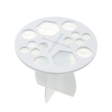 2017 Colorful Circular Makeup Brush Holder Make up Drying Rack Brushes Case Artifact Portable Beauty Tools