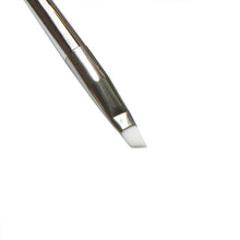 2017 Cosmetics 1pcs Professional Makeup brushes Nylon Hair Powder Foundation Eyeshadow Eyeliner brush Pincel maquiagem Silver