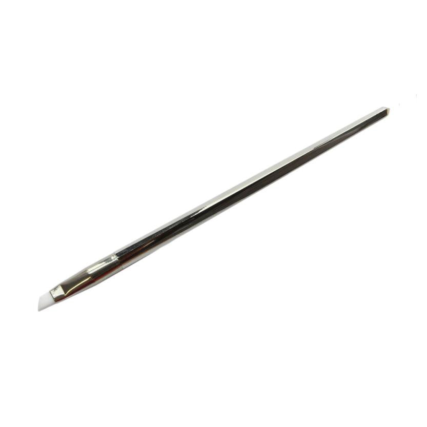 2017 Cosmetics 1pcs Professional Makeup brushes Nylon Hair Powder Foundation Eyeshadow Eyeliner brush Pincel maquiagem Silver
