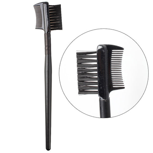 2017 Cosmetics 2pcs Single-head Screw Eyelash Brush and Double Eyebrow Comb Brush Professional Makeup brushes Pincel maquiagem
