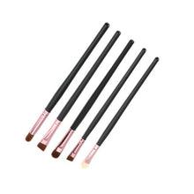 2017 Cosmetics 5PCS Synthetic hair Kabuki Flat Foundation Powder Makeup brushes professional Maquiagem