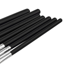 2017 Cosmetics 7PCS Makeup brushes set Beauty Professional Face Powder Foundation Eyeshadow Blusher brush Pincel maquiagem Black