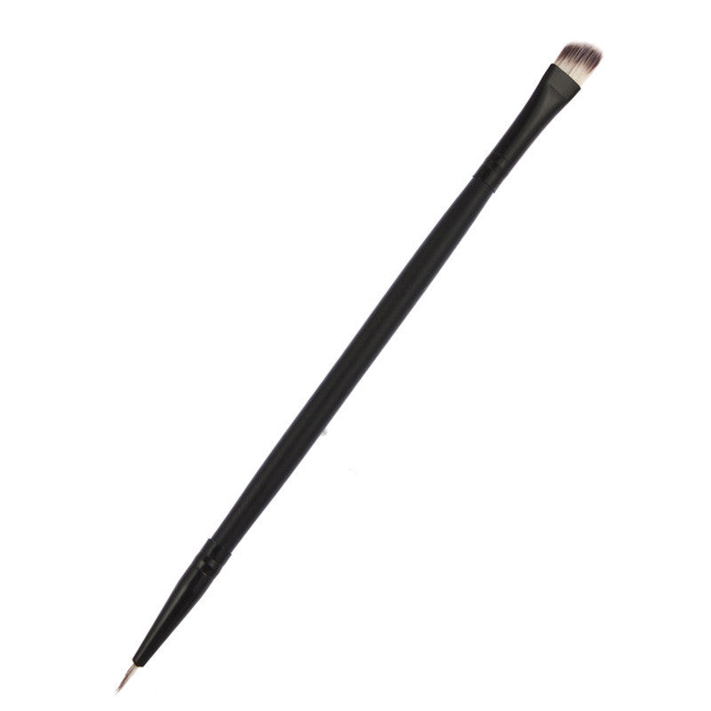 2017 Cosmetics Multi-function Makeup brushes professional Double Sided Eyebrow Eyeliner Brush Make up tools Black