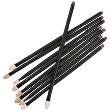 2017 Cosmetics Multifunctional Professional Makeup brushes Double Sided Eyeshadow Eyeliner Natural Pinceis de maquiagem Black