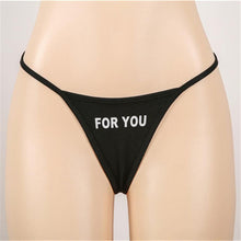 2017 Cotton G-String And Thongs Women Sexy Letter Print Low Waist Briefs Panties Underwear Women tangas women sexy #20
