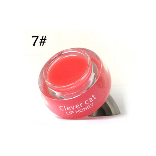 2017 Cute Lips Makeup Crystal Shine Lip Honey Moisturizer Hydrating Gloss Fruit Extracts Lips Balm