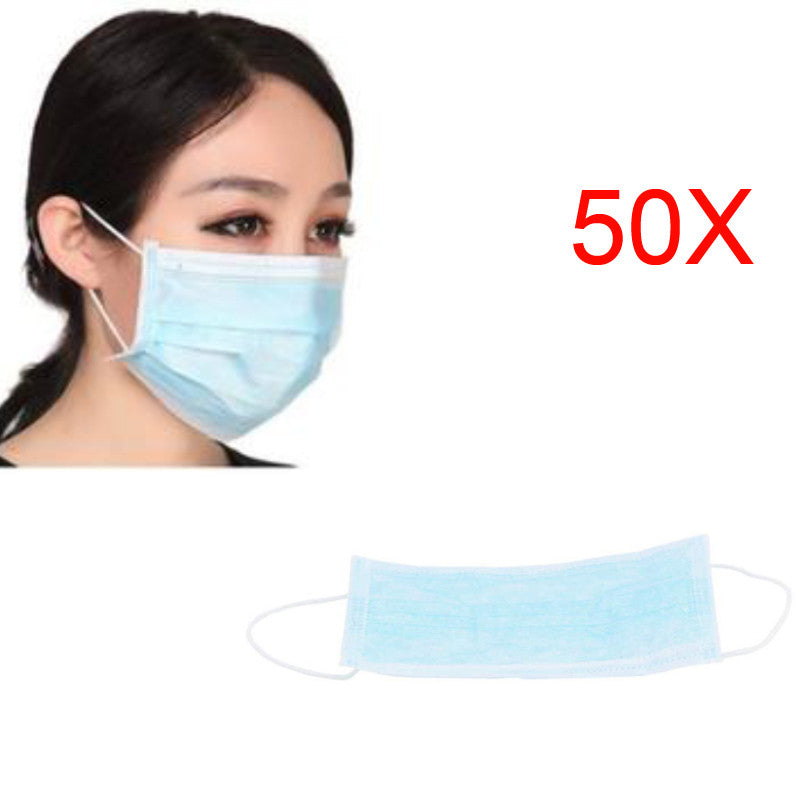 2017 Elastic Ear Loop Disposable Medical Dustproof Surgical Face Mouth Masks Ear Loop 50 Pcs