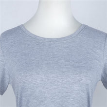 2017 European New Fashion Club Sexy Dress O-neck Short Sleeves Plus Size Grey Women Dresses 72465