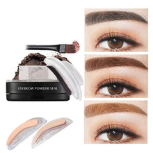 2017 Eye Brow Stamp Powder Delicated Natural Perfect Eyebrow Enhancer Beauty Straight United Eyebrow Maquiagem