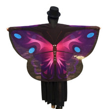 2017 Fahsion Ladies Colorful Butterfly Print Scarves Soft Beautiful Chiffon Scarf Women Shawl Pashmina Female #63