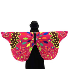 2017 Fahsion Novelty Ladies Colorful Butterfly Print Scarves Soft Beautiful Scarf Women Shawl Pashmina Female 7 Colors 1216#