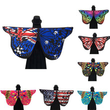 2017 Fahsion Novelty Ladies Colorful Butterfly Print Scarves Soft Beautiful Scarf Women Shawl Pashmina Female 7 Colors 1216#