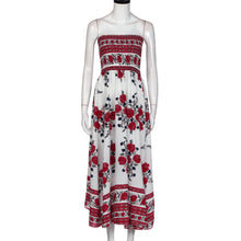 2017 Fashion Bohemian Elegant Dress Women Summer Floral Print Strapless Beach Dresses European Style Sexy Vestidos mujer #63