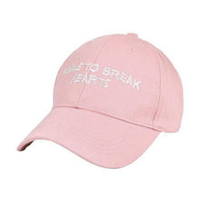 2017 Fashion Caps Female Letter Embroidery Snapback Boy Hip hop Hat Adjustable Baseball Cap gorras mujer Black White Pink #03