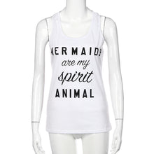 2017 Fashion Letter Printed Fitness Tanks Tops women summer vest tops casual T-shirt Female camisetas fitness women White #63