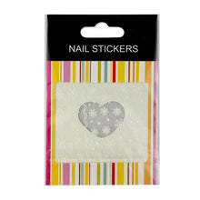 2017 Fashion Nail Sticker Christmas 3D Nail Art Stickers Decals Decoration Snowflake Design White