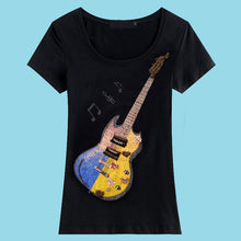 2017 Fashion New Short Sleeve T-shirts Plus Size Female t shirts Beading Print Top O-neck Women tshirts 72381