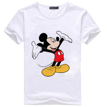 2017 Fashion New Short Sleeve T-shirts Plus Size Female t shirts Carton Letter Print Top O-neck Women tshirts 72353