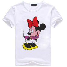 2017 Fashion New Short Sleeve T-shirts Plus Size Female t shirts Carton Letter Print Top O-neck Women tshirts 72353