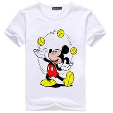 2017 Fashion New Short Sleeve T-shirts Plus Size Female t shirts Carton Letter Print Top O-neck Women tshirts 72353
